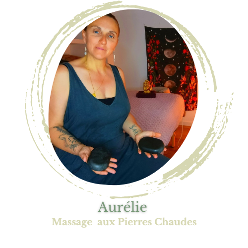 Massages aux Pierres chaudes avec Aurélie Mattiato